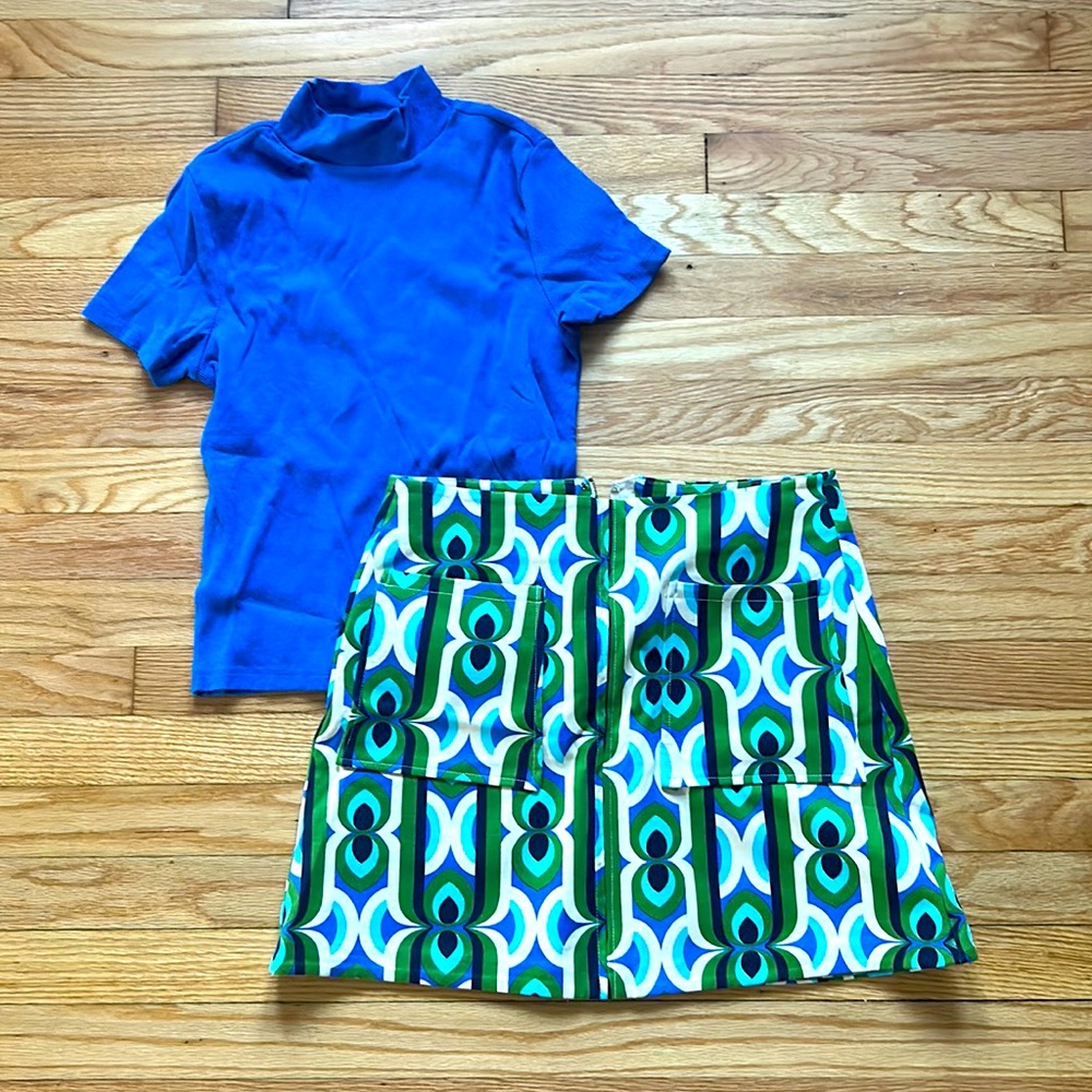 💙Maeve Blue Top